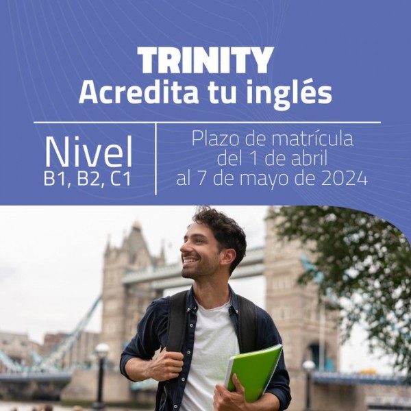 Ata o 7 de maio podes matricularte nos exames Trinity College London en UNED Ourense 