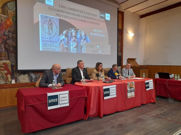 La UNED une a las diputaciones de Zamora y Ourense para potenciar el Camino Meridional